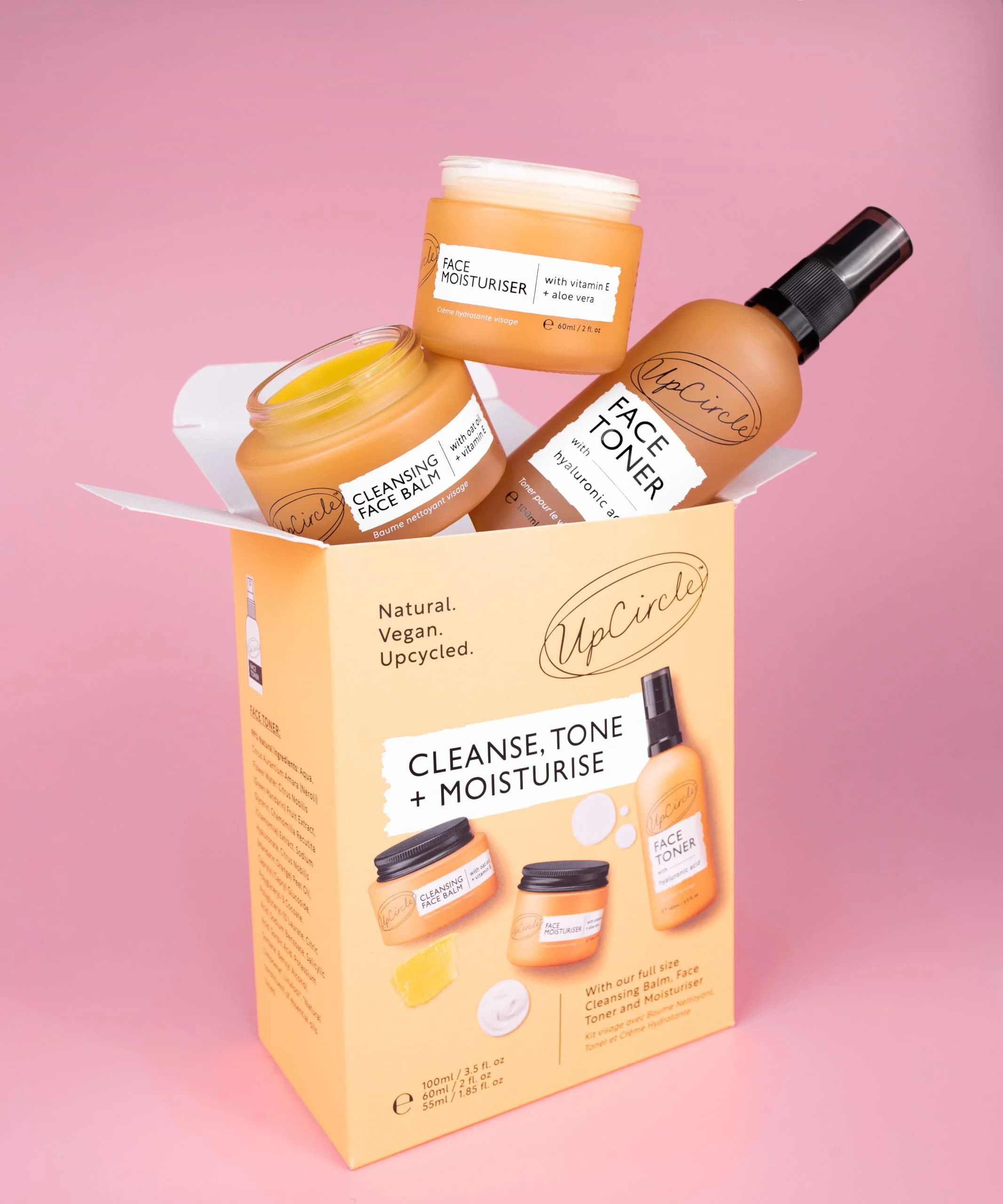 Gift Set - Larës, Toner, Hidratues UpCircle