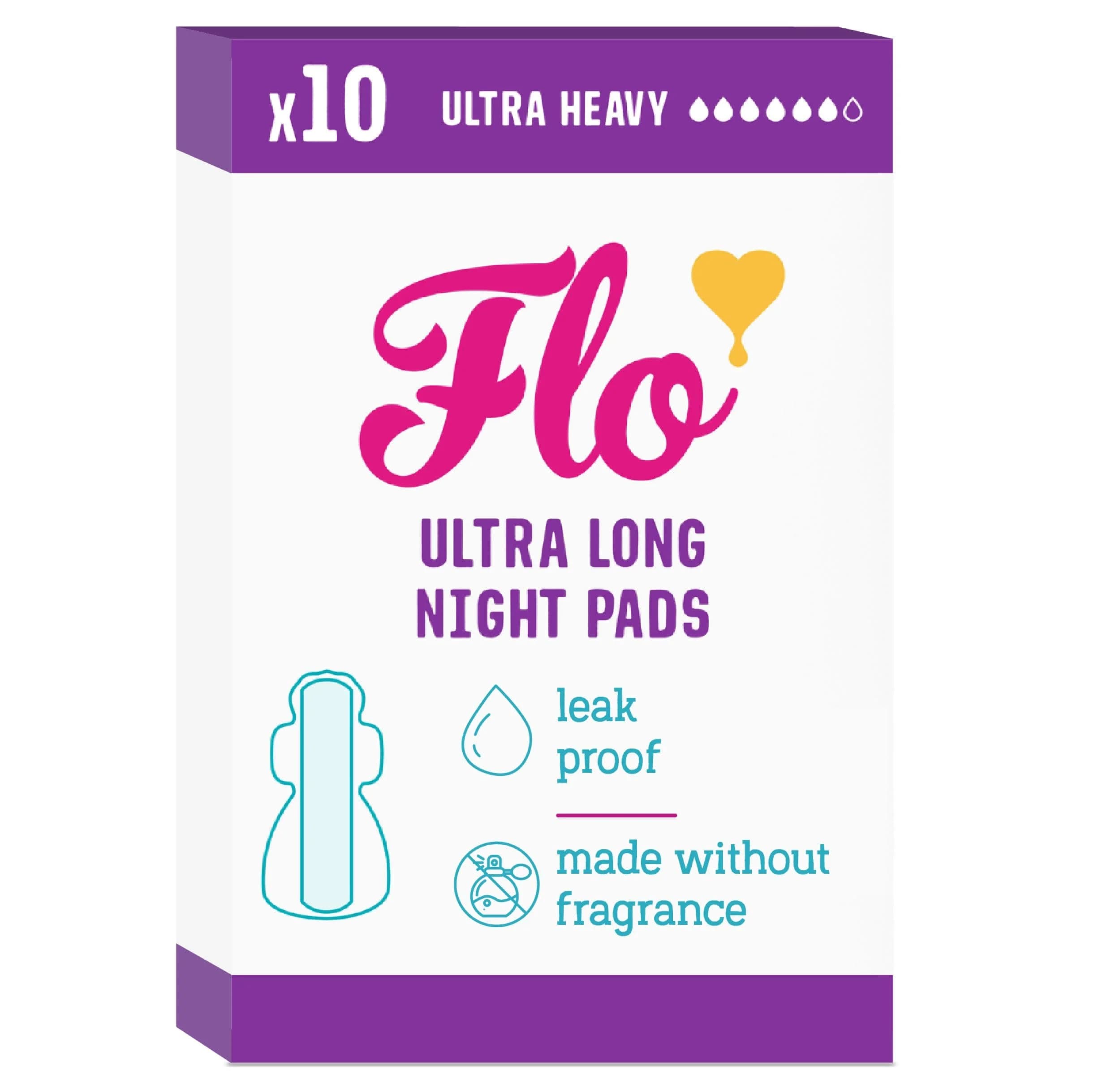 FLO/ Ultra Long Night Lines 10 pc