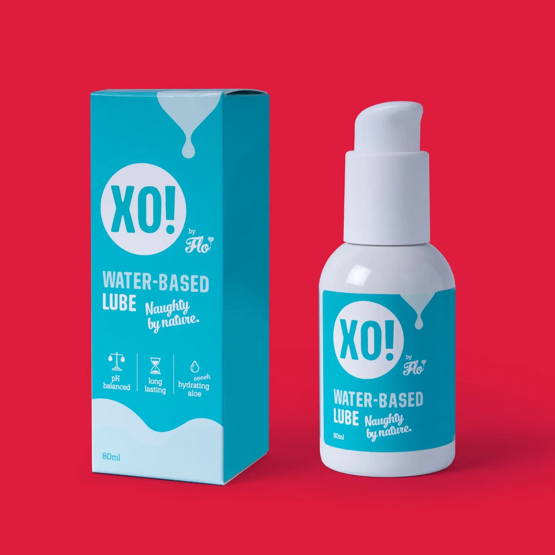 XO! Lubrifikant Intim me Bazë Uji by FLO
